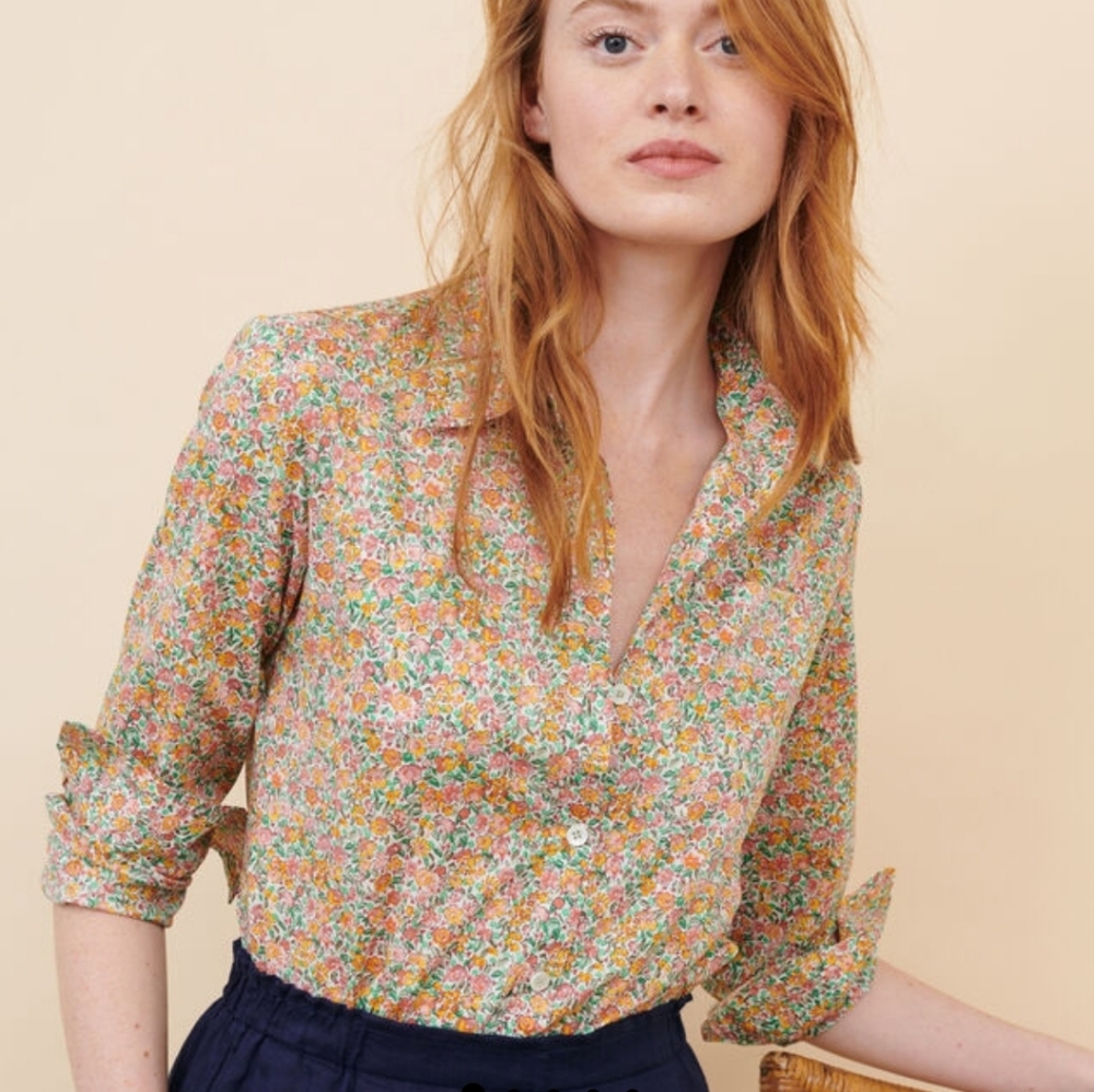 Cotton shirt print